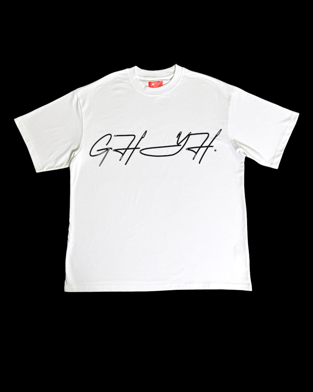 Signature GHYH Tee in Cloud White