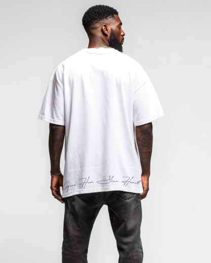 THE DEPARTURE COLLECTION SIGNATURE TEE (CLOUD WHITE)